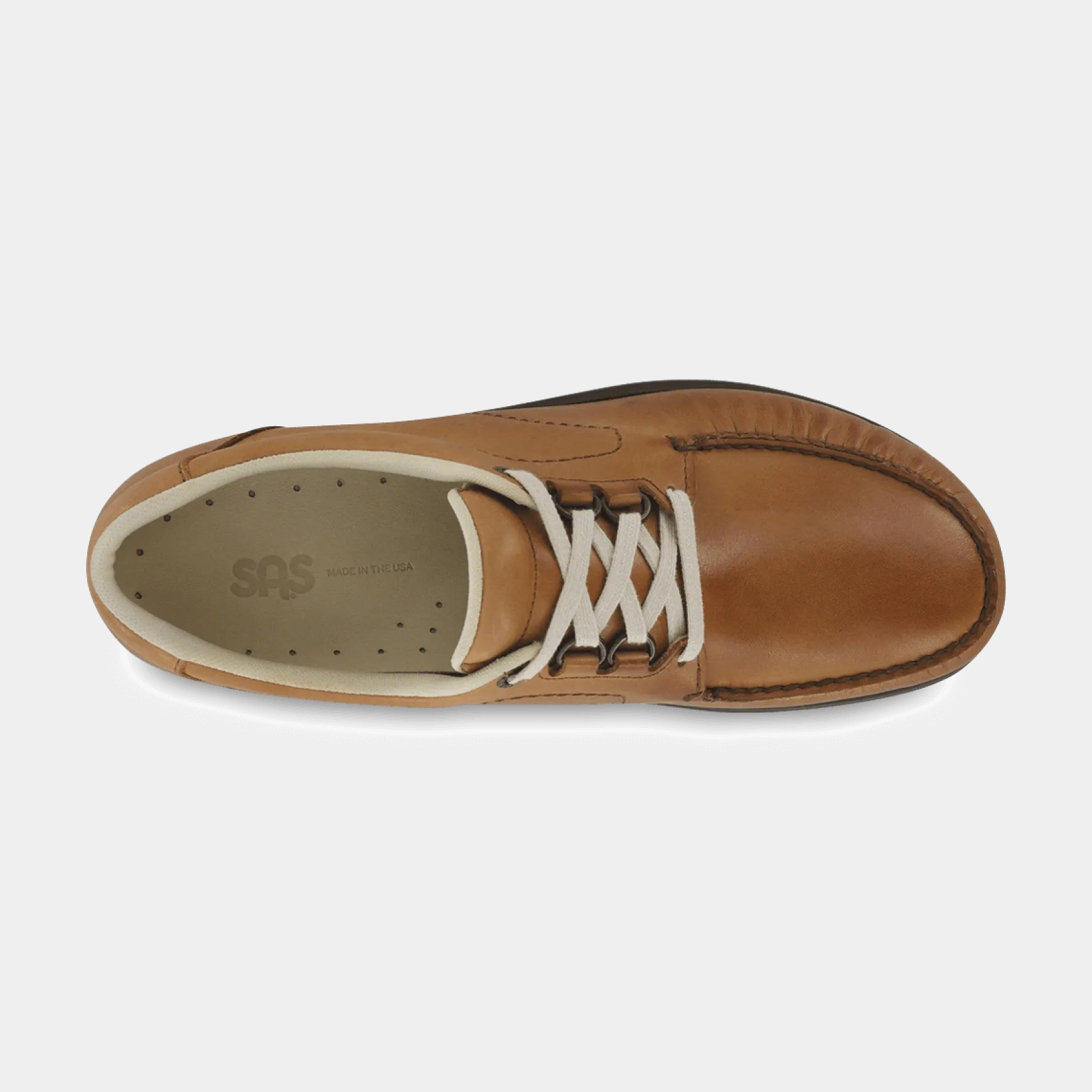 SAS 'Bout Time Lux - Lace Up Moccasin