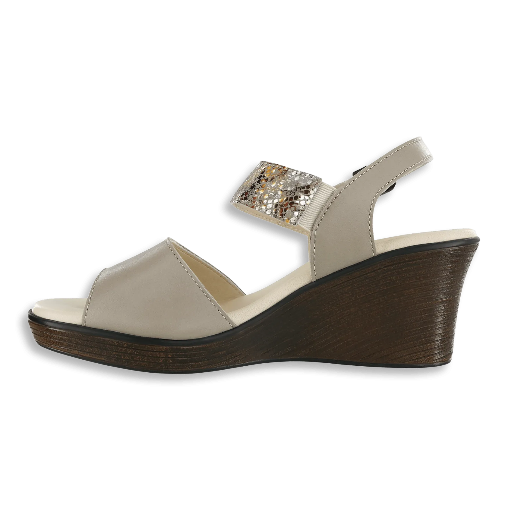 SAS Heather - Wedge Heel