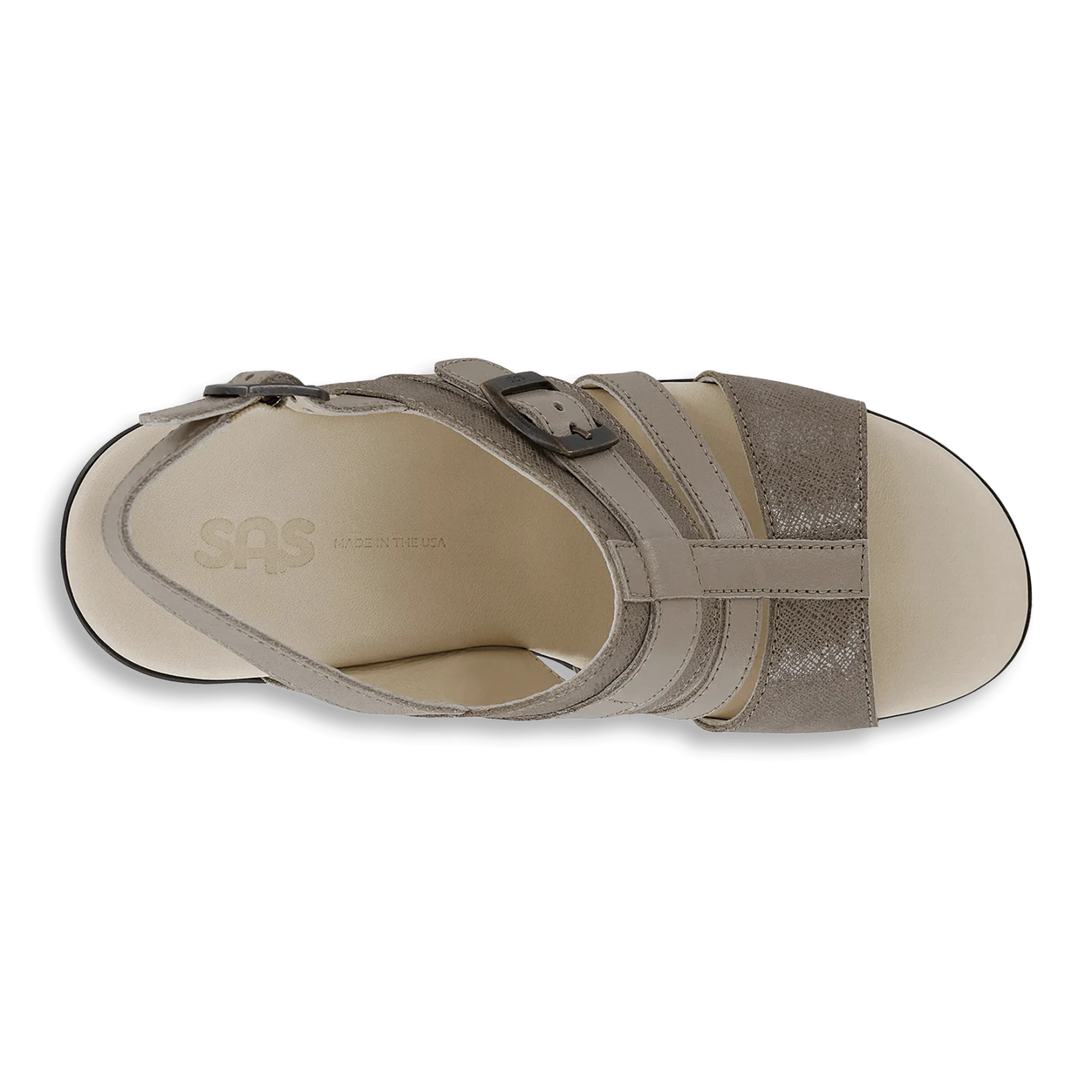 SAS Layla - T Strap Wedge Sandal