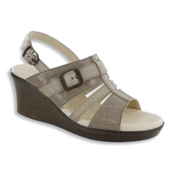 SAS Layla - T Strap Wedge Sandal