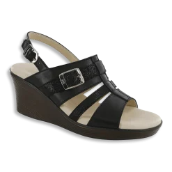 SAS Layla - T Strap Wedge Sandal