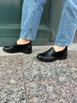 SAS Saddle - Block Heeled Loafer